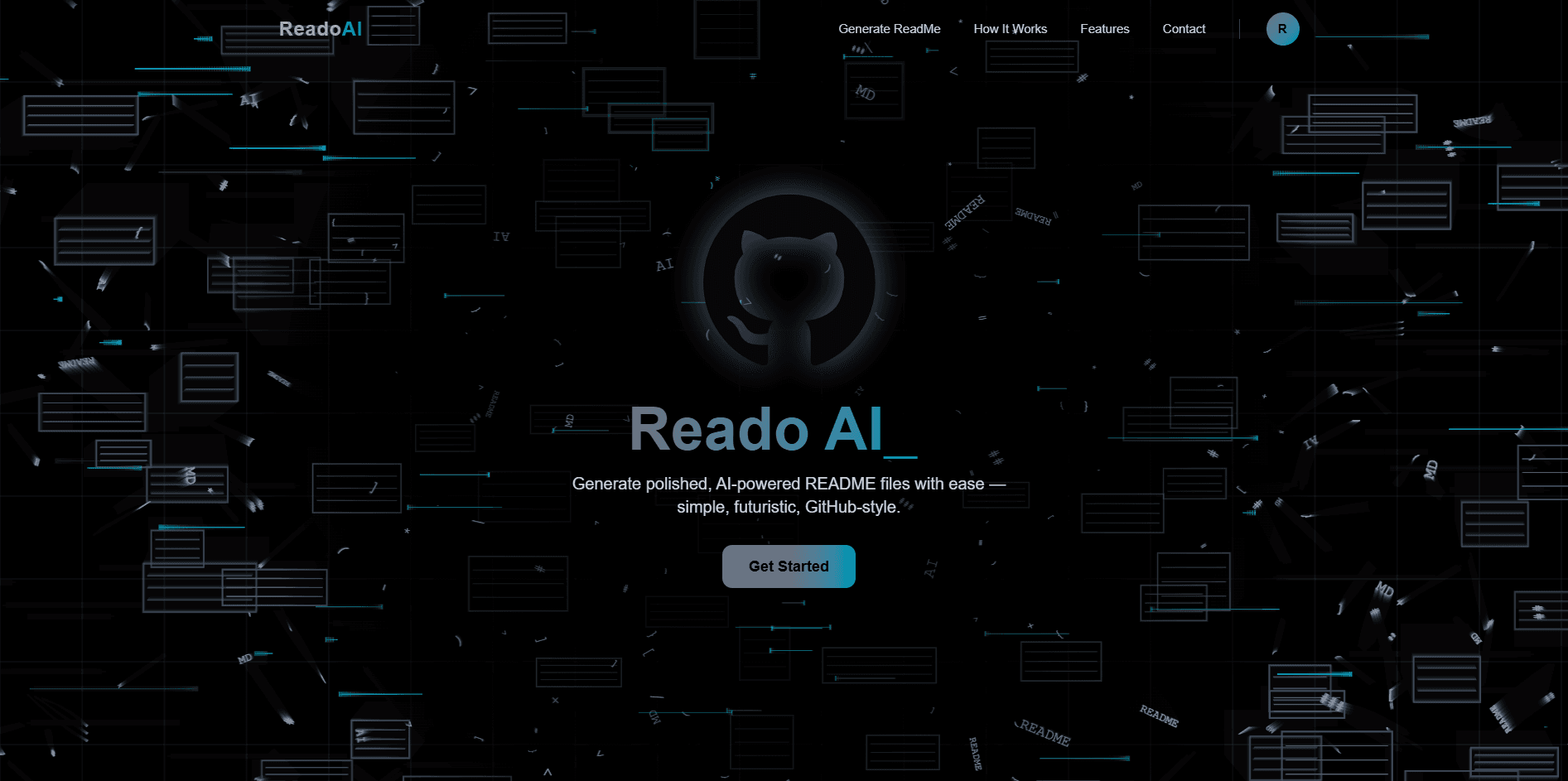 Reado AI - AI-Powered ReadMe Generator